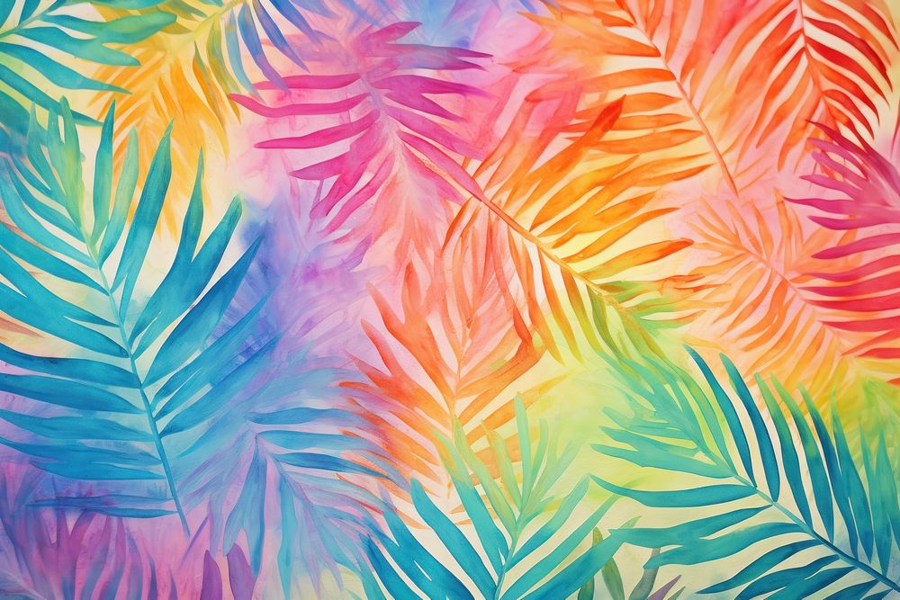 Tropical pattern painting backgrounds textured. 