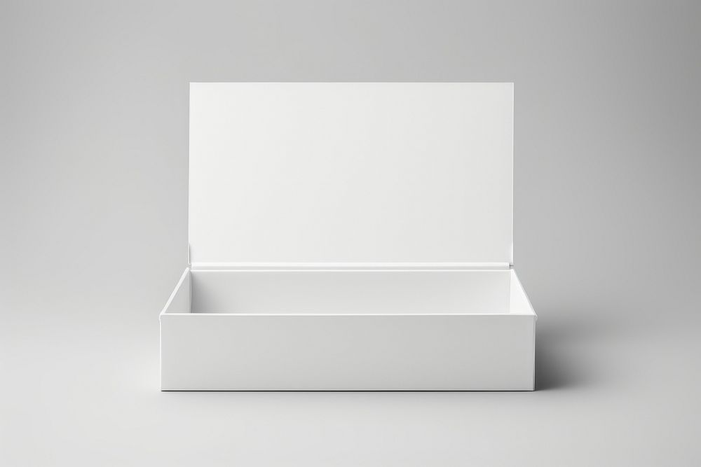 Mailer Box box white white background. AI generated Image by rawpixel.