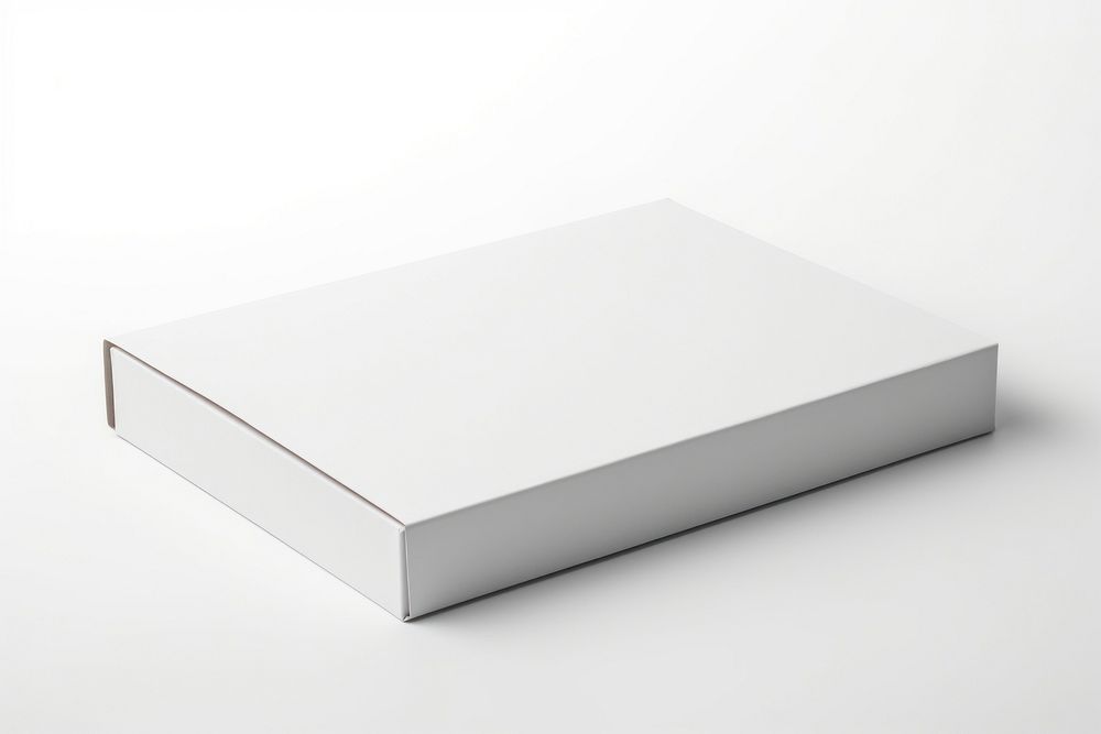 Mailer Box white box white background. AI generated Image by rawpixel.
