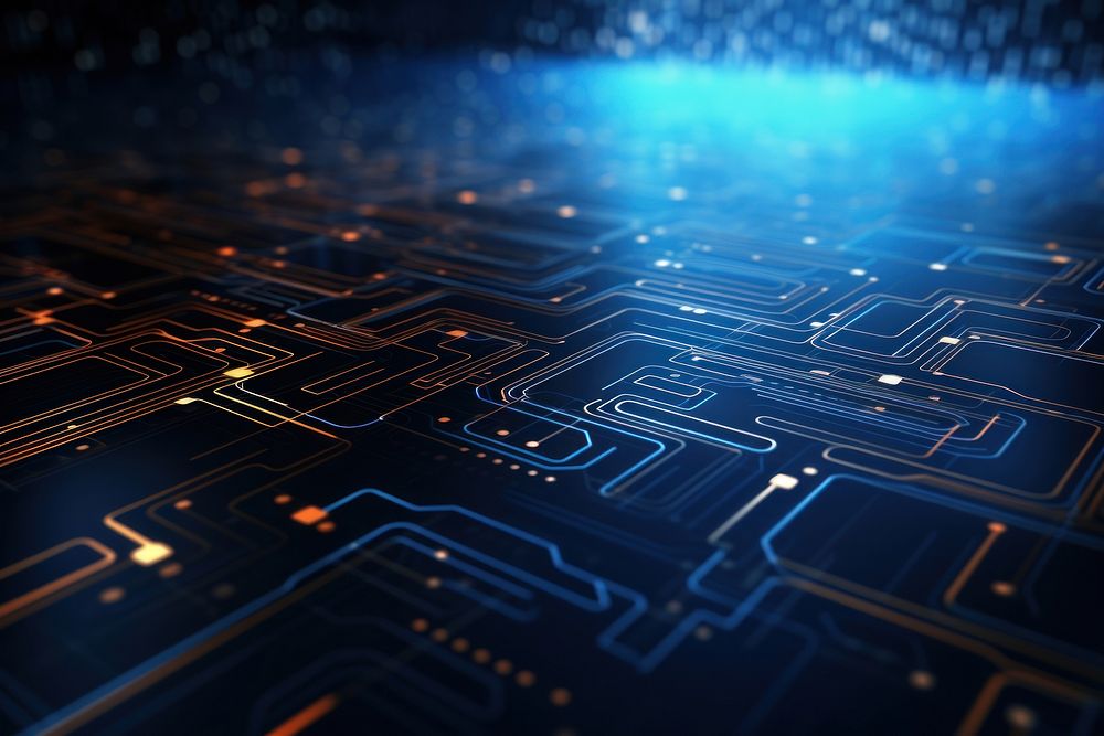 Blue Technology Abstract Background backgrounds | Free Photo ...