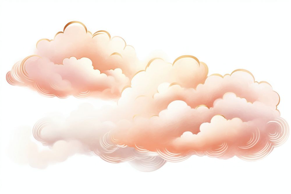 Chinese auspicious cloud backgrounds nature sky. AI generated Image by rawpixel.