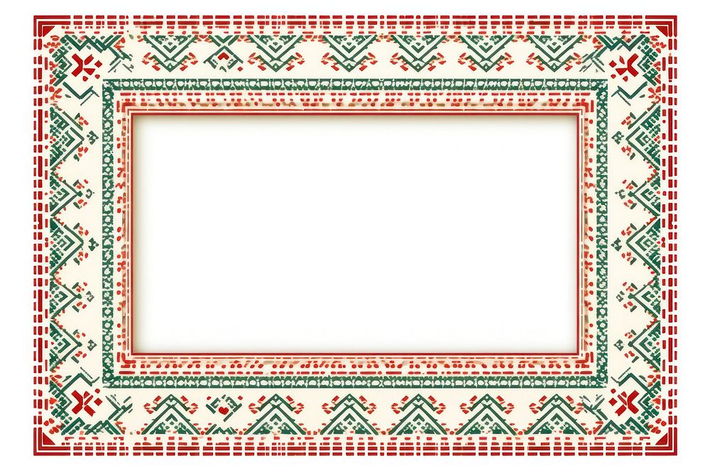 Christmas border frame backgrounds pattern white background. AI generated Image by rawpixel.