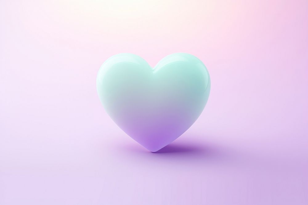 Heart shape purple balloon circle. AI generated Image by rawpixel.