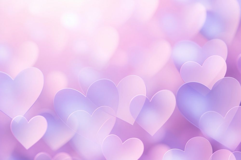 Heart shape purple backgrounds pink. AI generated Image by rawpixel.