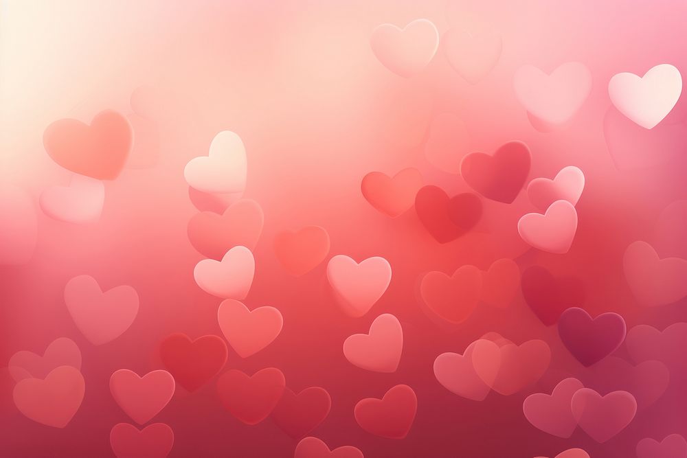 Heart shape backgrounds petal red. AI generated Image by rawpixel.