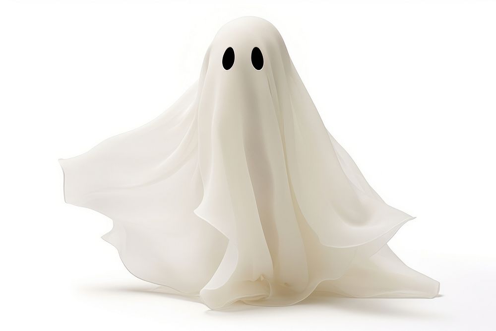 Ghost white white background representation. AI generated Image by rawpixel.