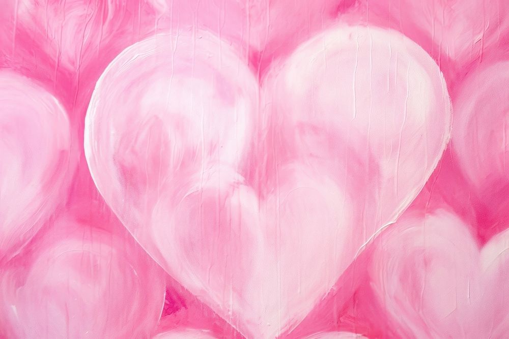 Backgrounds textured heart pink. AI generated Image by rawpixel.