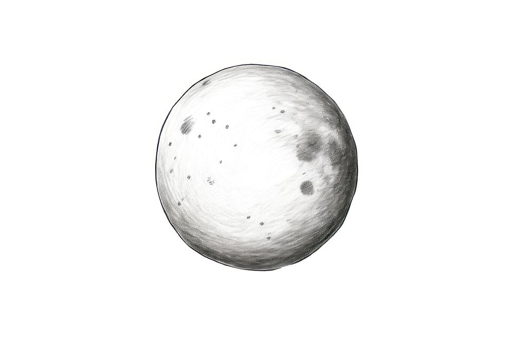 Full moon astronomy sphere space. AI generated Image by rawpixel.