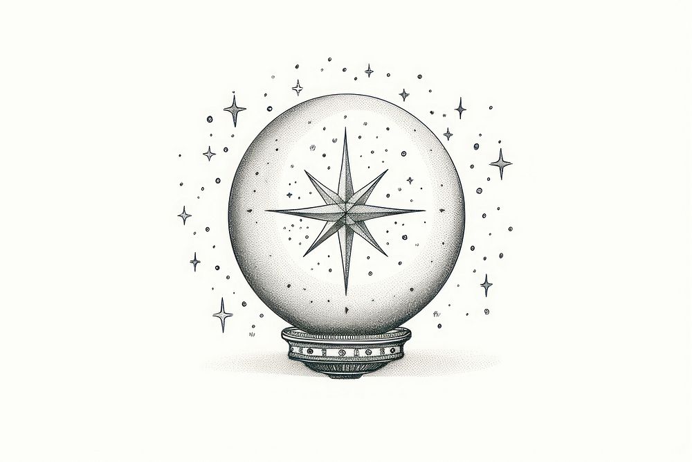 Fortune Tellers Magick Orb illuminated Free Photo Illustration rawpixel