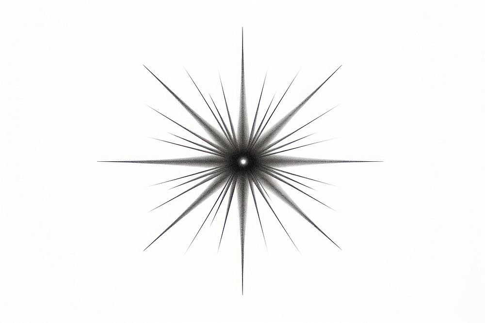 Star pattern line white background. AI generated Image by rawpixel.