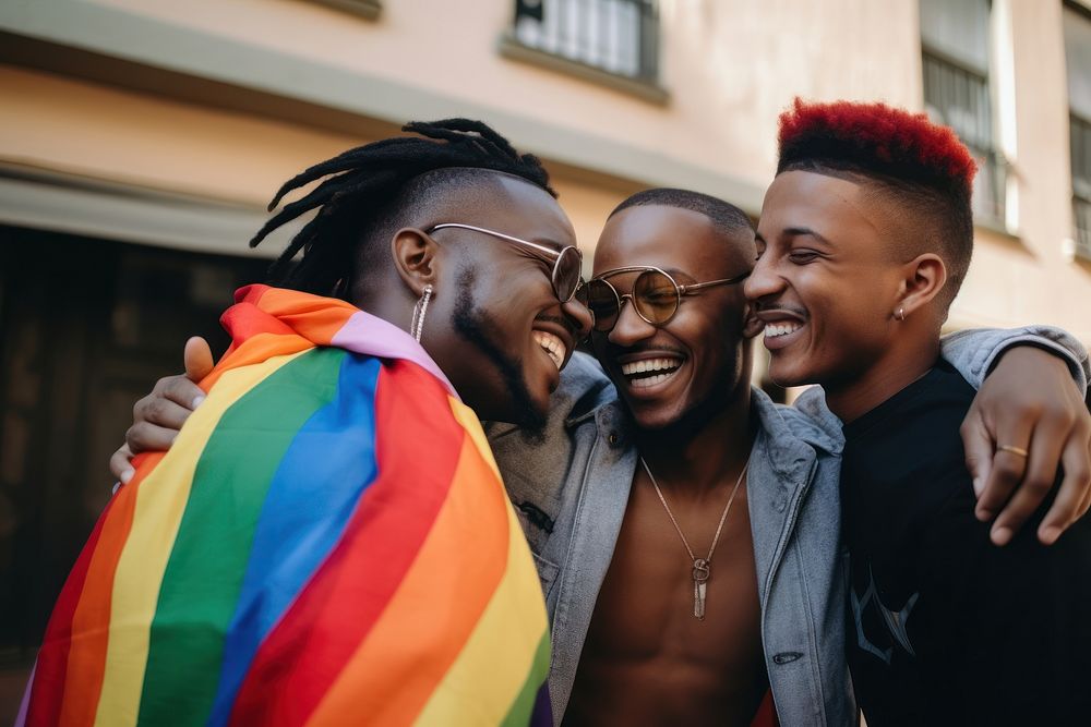 Adult happy togetherness affectionate. AI | Free Photo - rawpixel