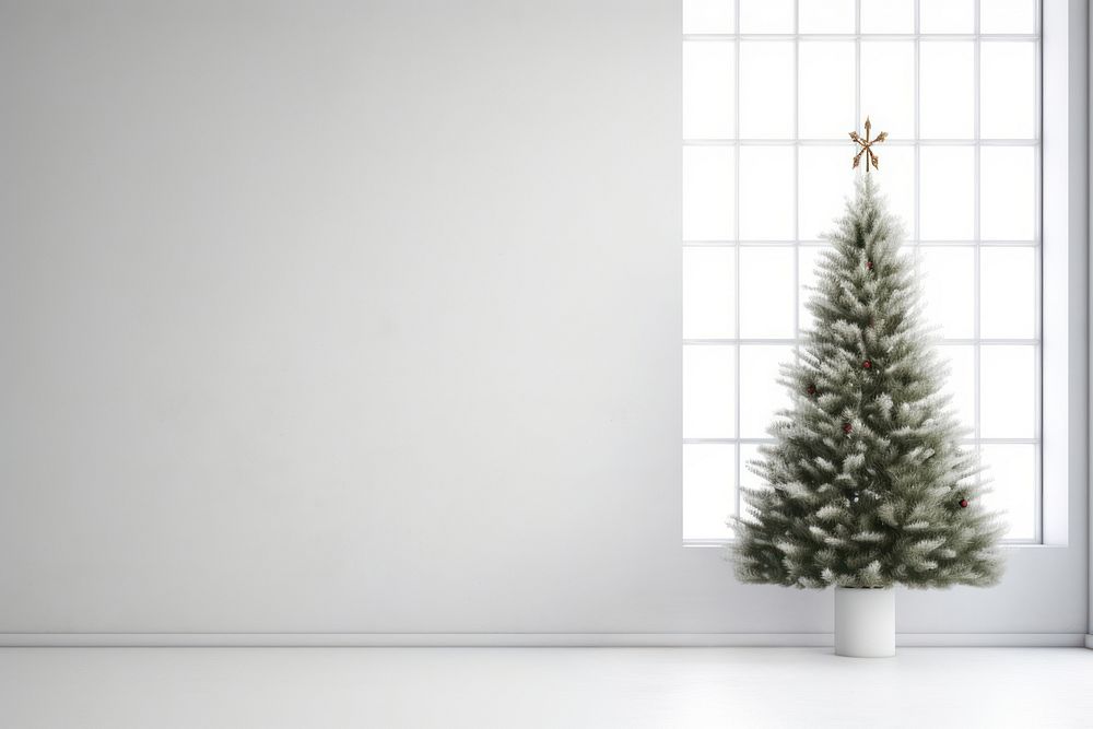 Christmas tree christmas winter plant. AI generated Image by rawpixel.