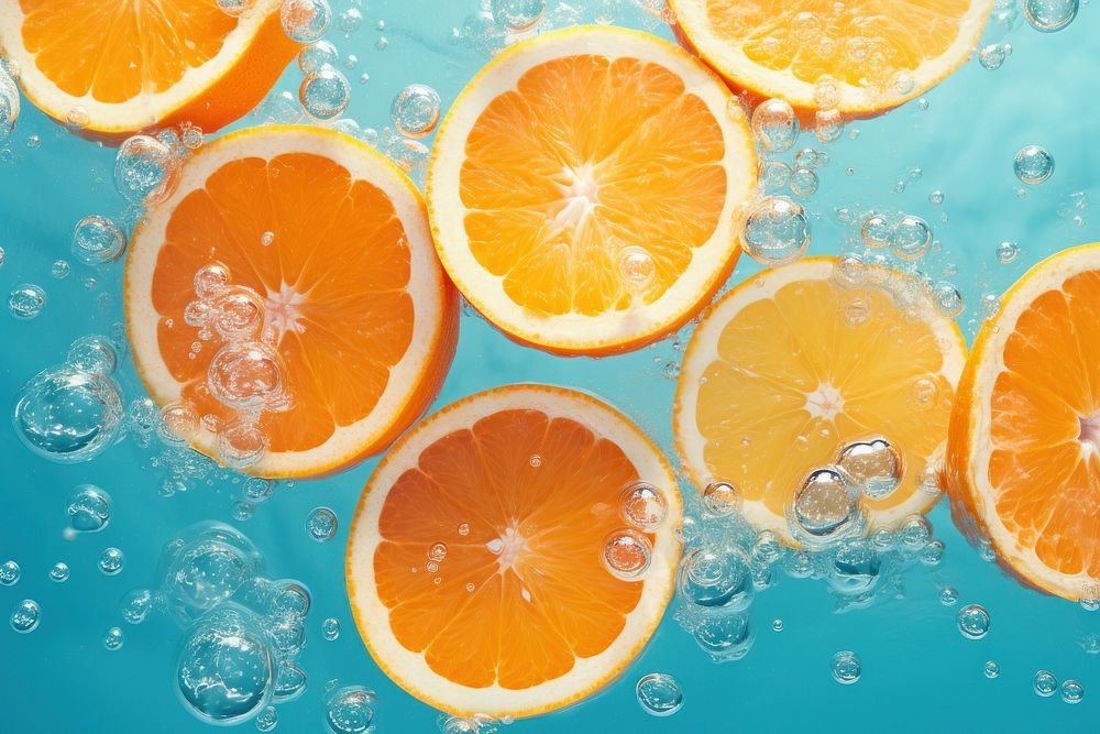 Oranges bright background backgrounds grapefruit lemon. AI generated Image by rawpixel.