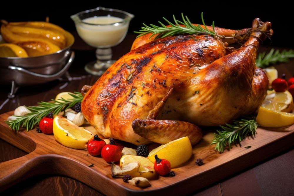 Food thanksgiving dinner table. | Premium Photo - rawpixel