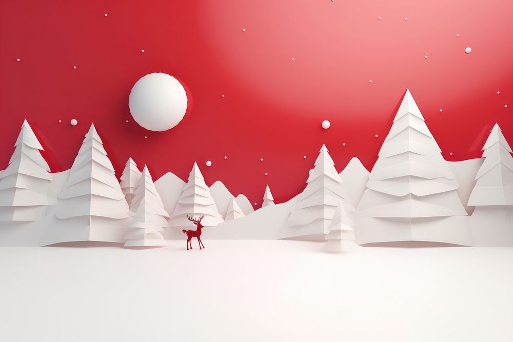 Christmas theme backround decoration christmas winter. AI generated Image by rawpixel.