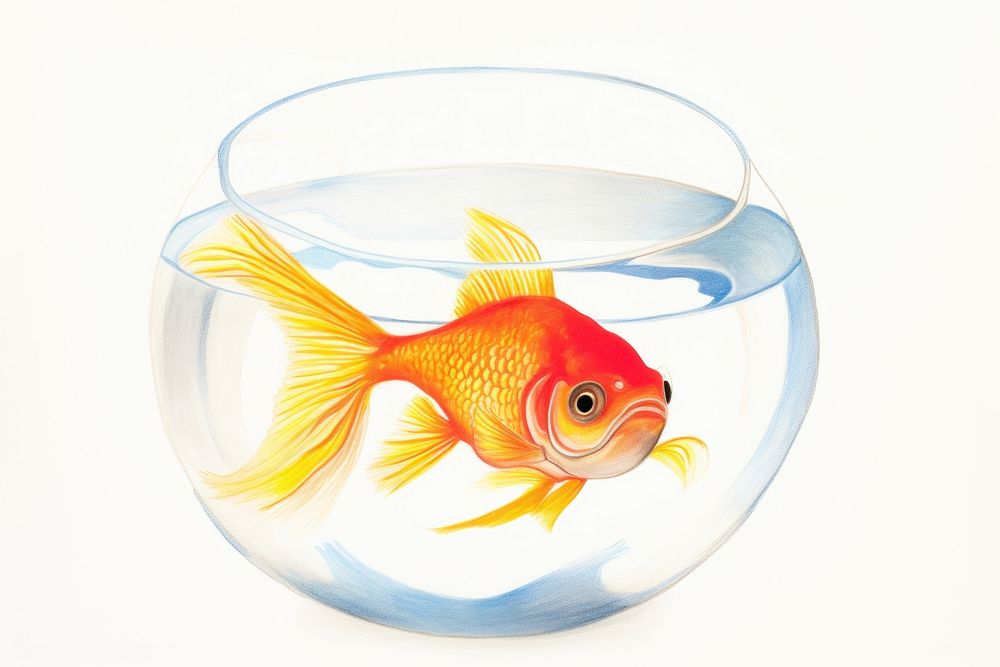 Goldfish animal transparent wildlife. | Free Photo Illustration - rawpixel