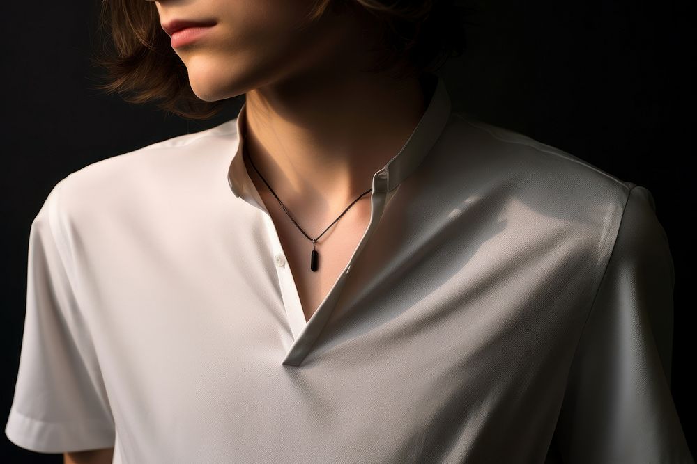 Necklace jewelry fashion adult. AI generated Image by rawpixel.