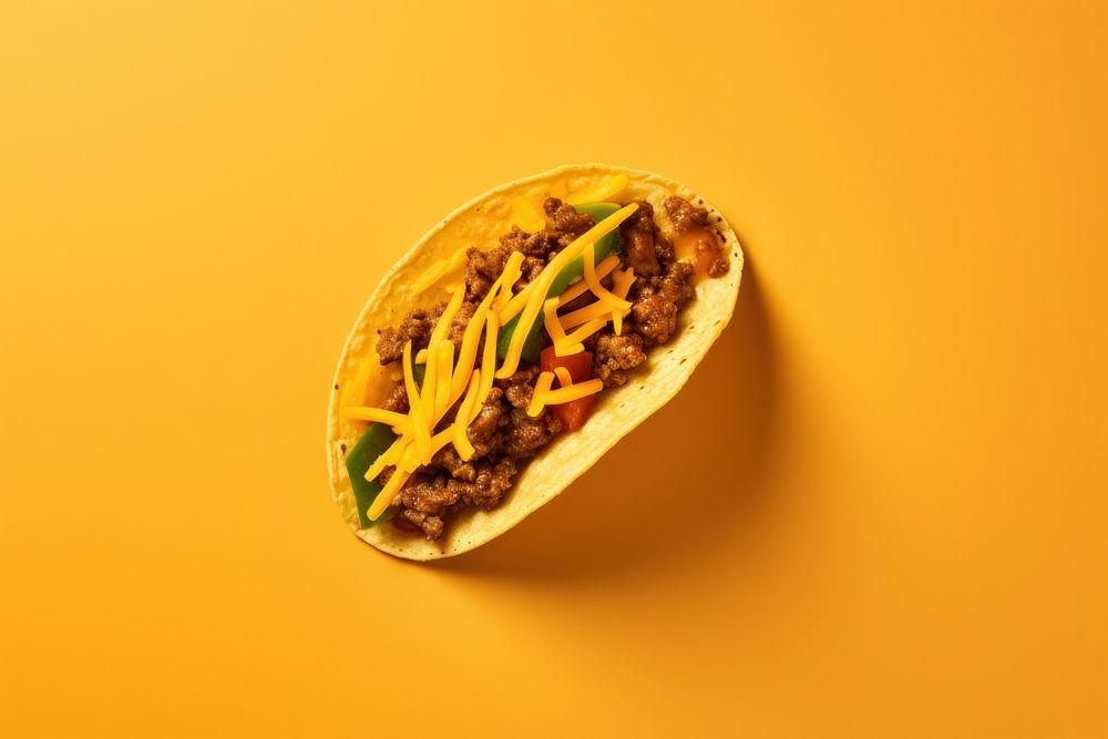Taco food vegetable freshness. AI generated Image by rawpixel.
