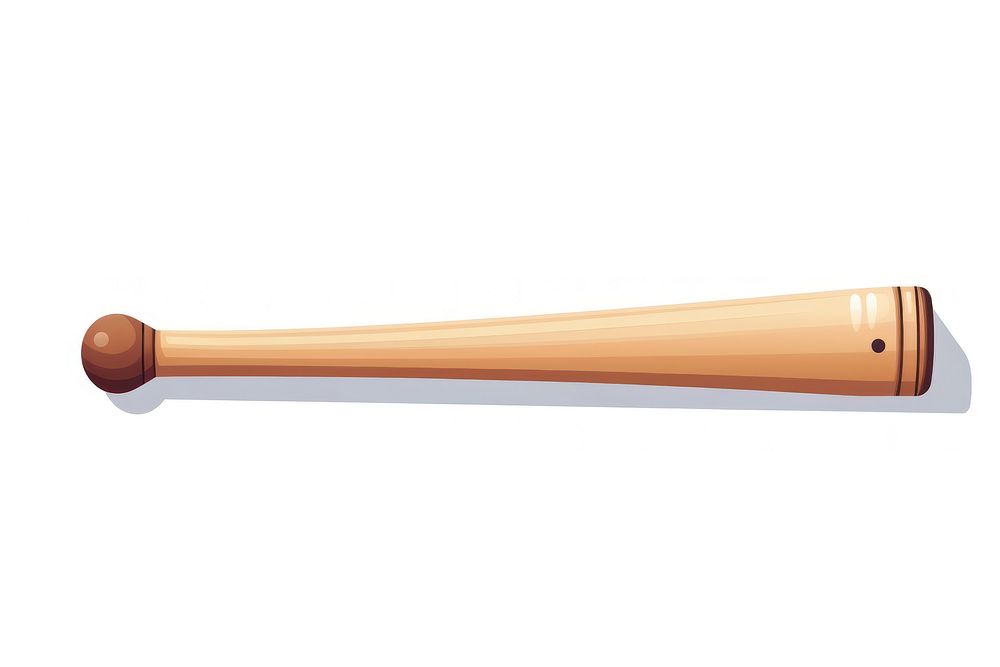 A baseball bat white background softball sports. AI generated Image by rawpixel.