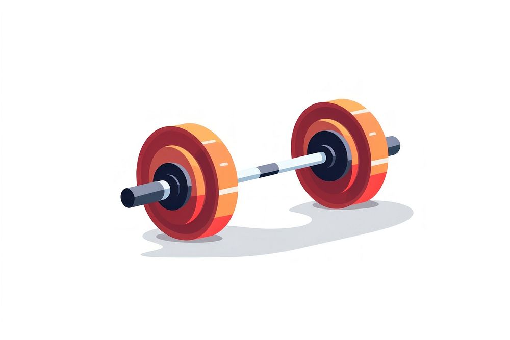 A barbell gym equipment sports. AI generated Image by rawpixel.