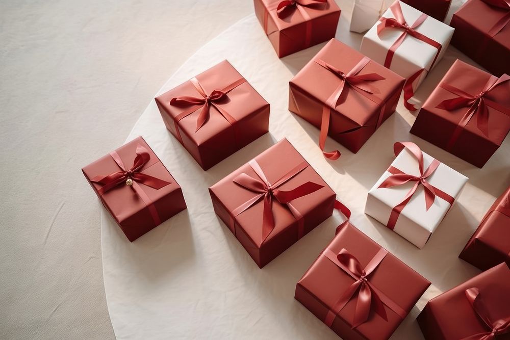 Gift boxes decoration paper christmas decoration. AI generated Image by rawpixel.