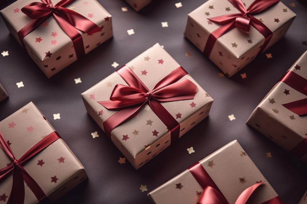 Gift boxs paper wrapping paper celebration. AI generated Image by rawpixel.