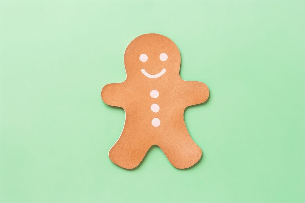 Ginger bread gingerbread dessert cookie. AI generated Image by rawpixel.