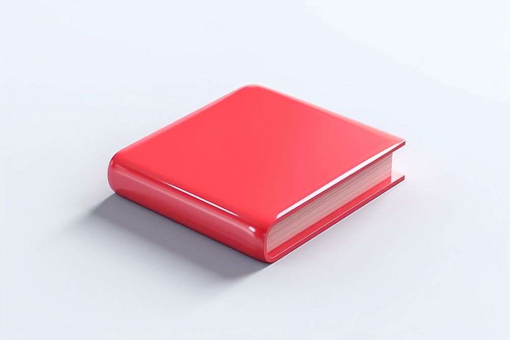 Book publication wallet red. AI generated Image by rawpixel.
