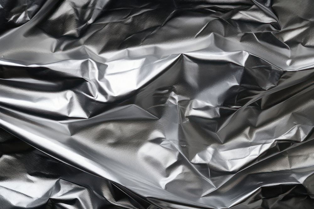 Aluminum foil texture backgrounds monochrome aluminium. AI generated Image by rawpixel.