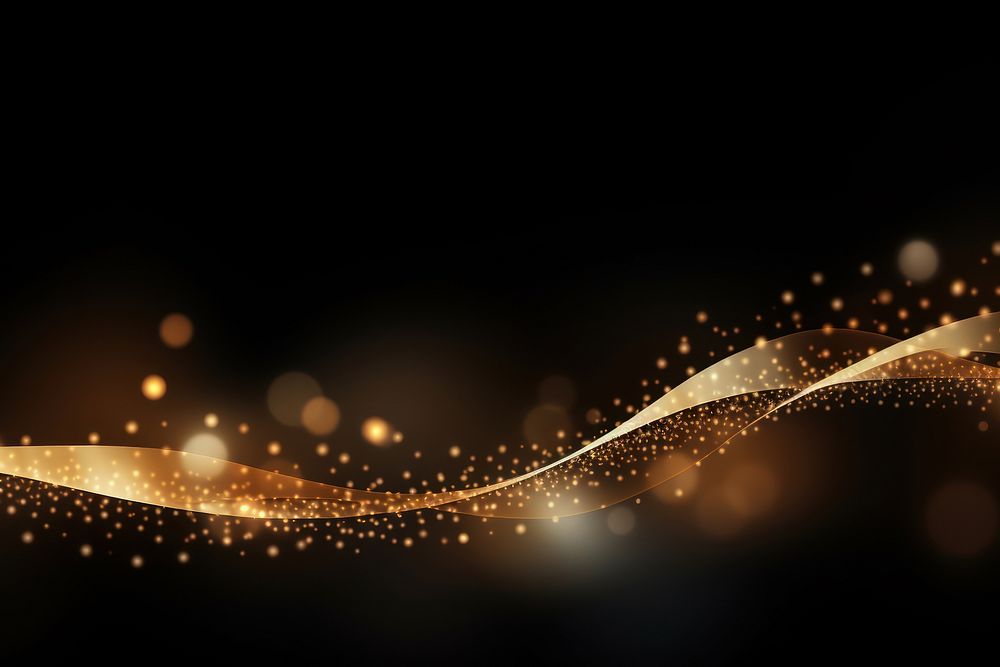 Light trail gold lines spiral backgrounds decoration fireworks. AI generated Image by rawpixel.