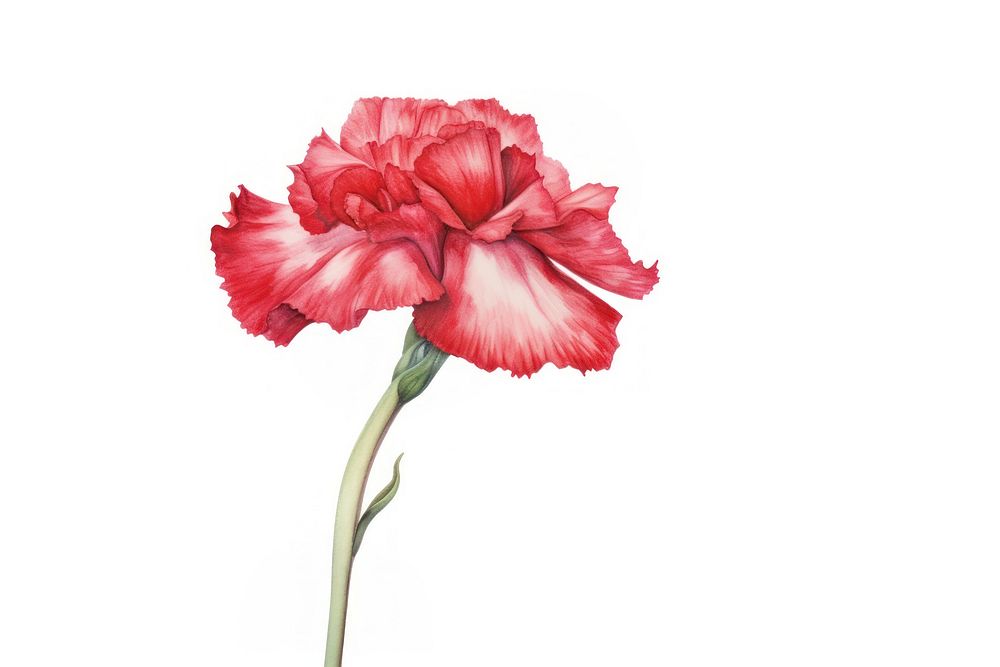 Carnation carnation flower plant. AI generated Image by rawpixel.