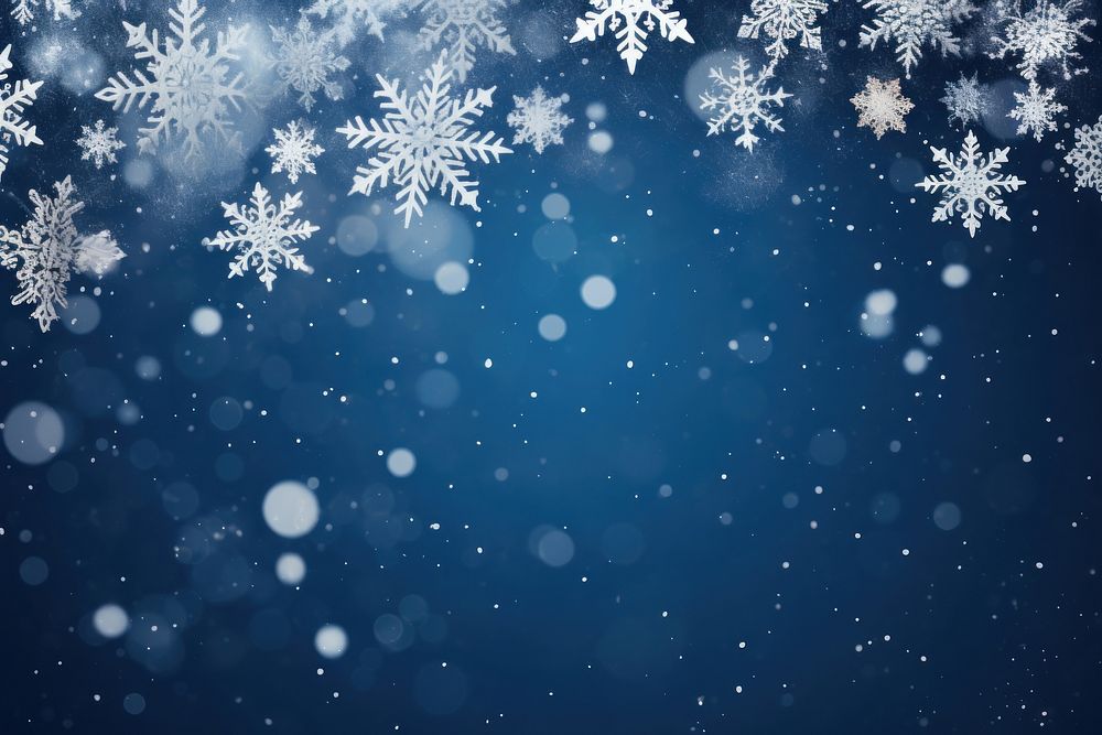 White Snowflakes snowflake backgrounds shape. AI generated Image by rawpixel.