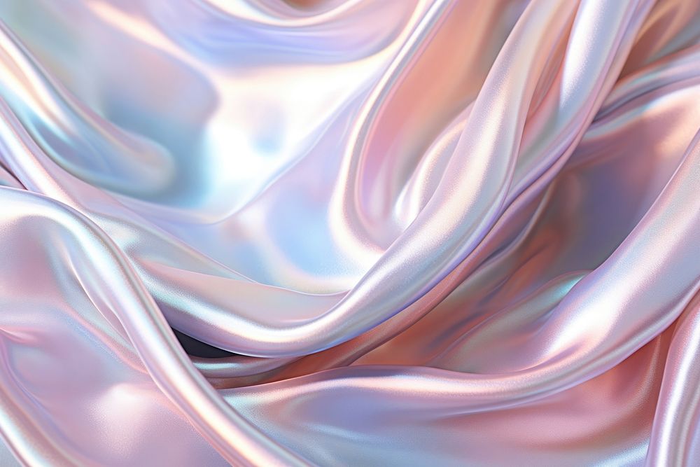 Silver holographic pattern flowing backgrounds. AI generated Image by rawpixel.