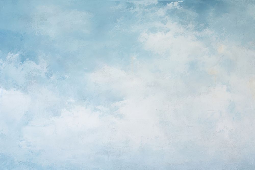 Cloudy sky backgrounds painting texture. AI generated Image by rawpixel.