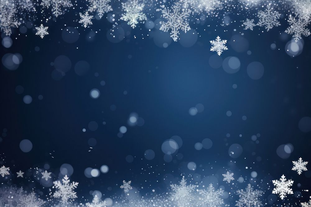 Snowflake backgrounds shape blue. AI generated Image by rawpixel.