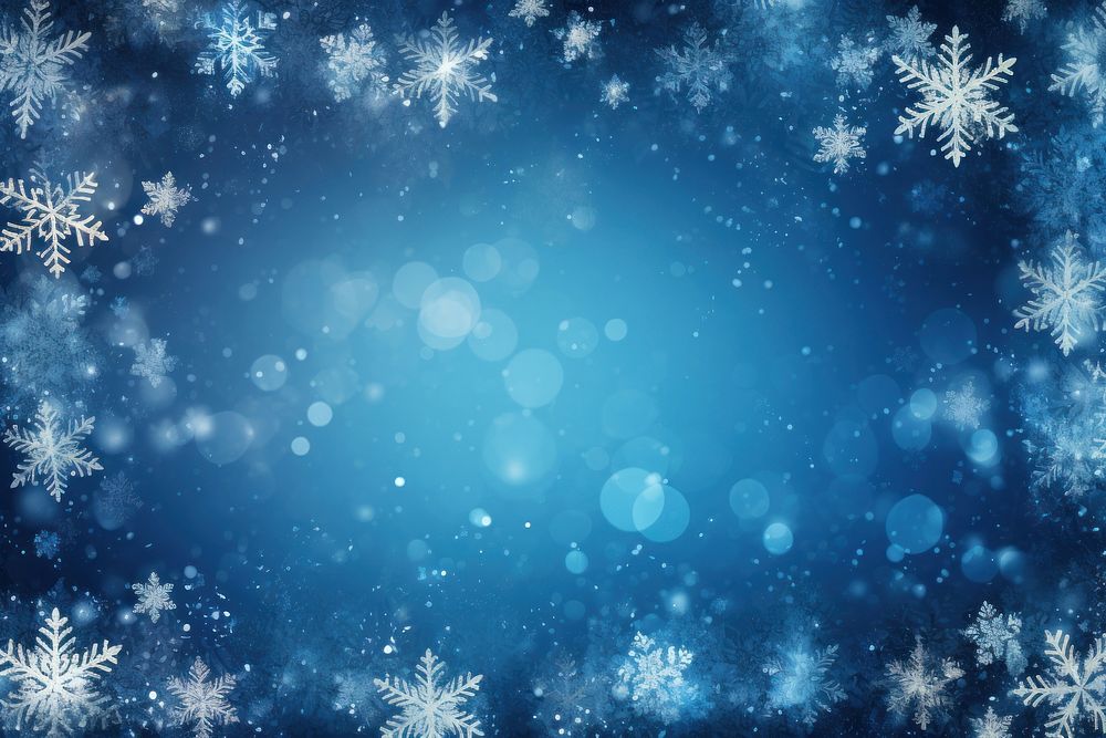 Snowflake backgrounds winter shape. AI generated Image by rawpixel.