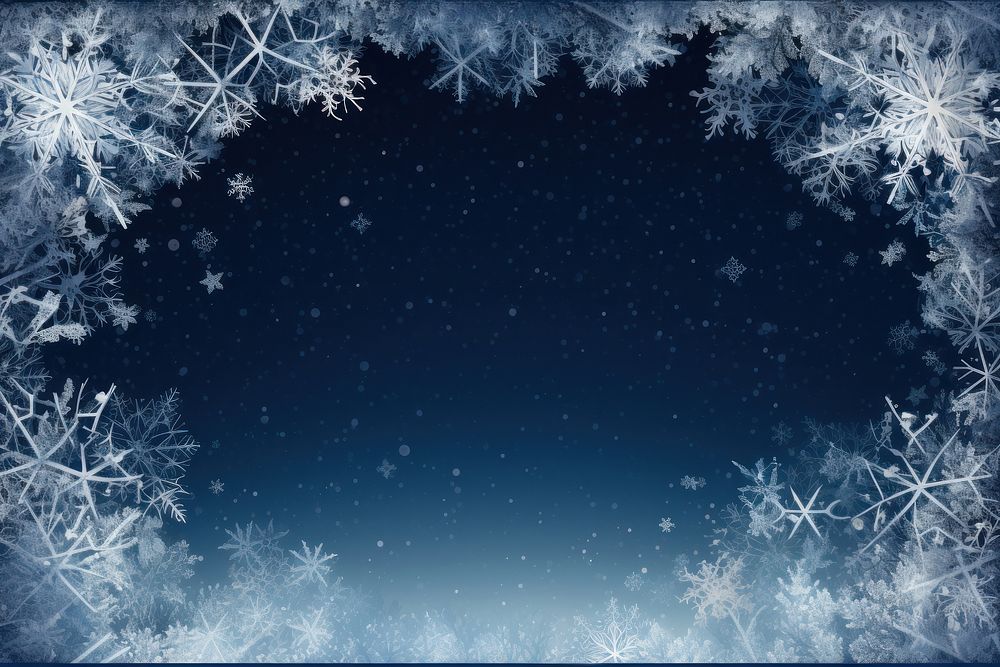 Snowflake backgrounds winter shape. AI generated Image by rawpixel.