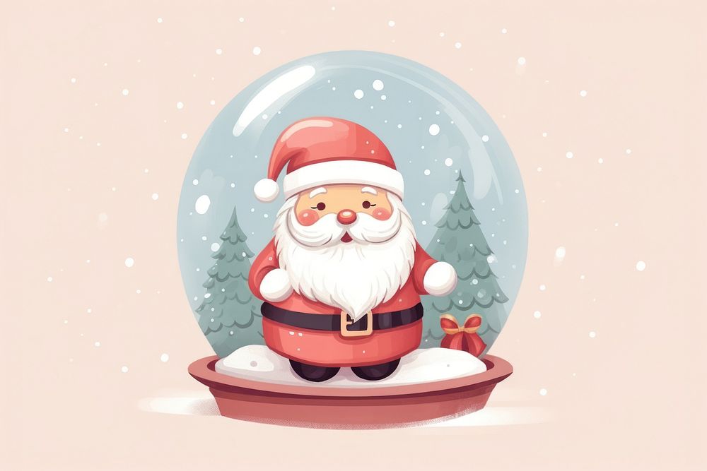 Snow christmas snowman cartoon. AI generated Image by rawpixel.