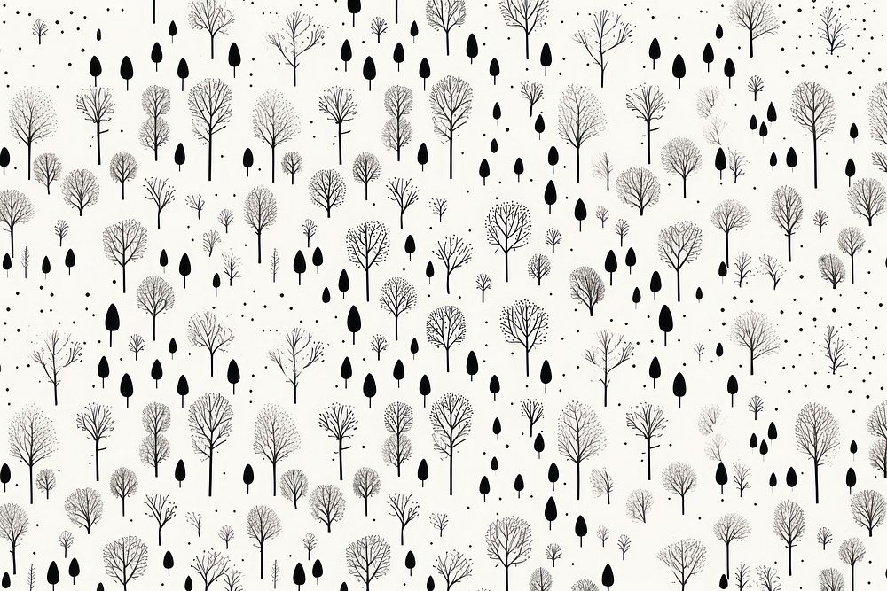 Tree pattern backgrounds wallpaper. AI generated Image by rawpixel.