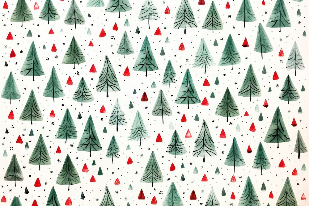 Christmas backgrounds pattern celebration. AI generated Image by rawpixel.