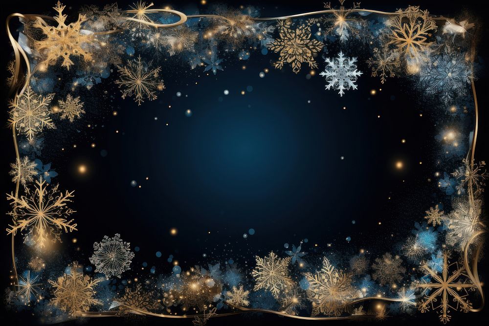 Icefrost effect backgrounds christmas snowflake. AI generated Image by rawpixel.