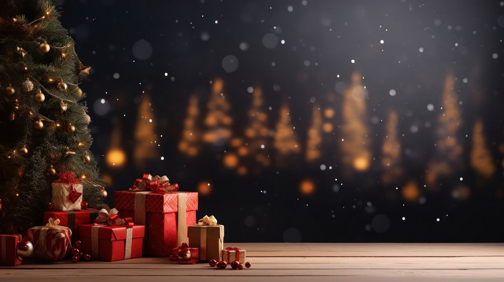 Merry Christmas christmas illuminated celebration. AI generated Image by rawpixel.