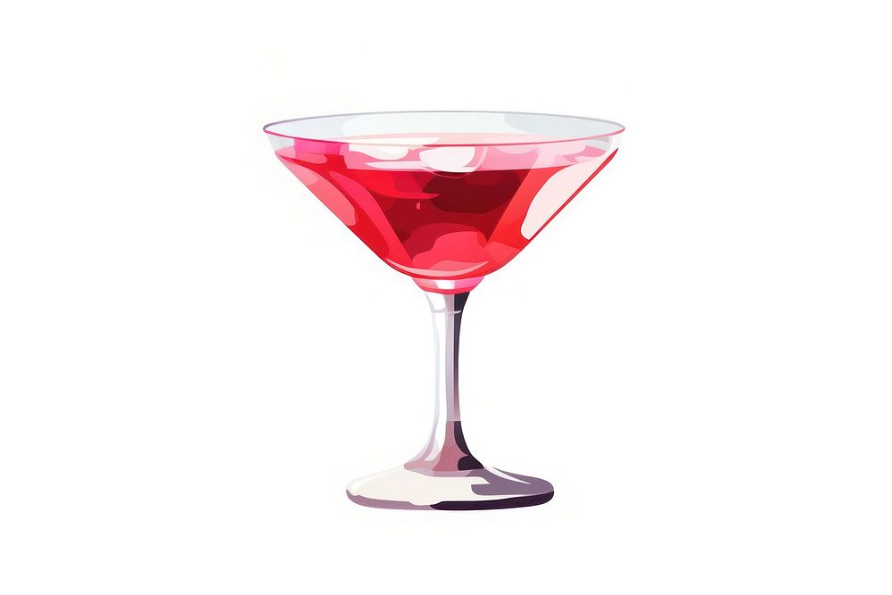 A new york cocktail drink martini glass. AI generated Image by rawpixel.