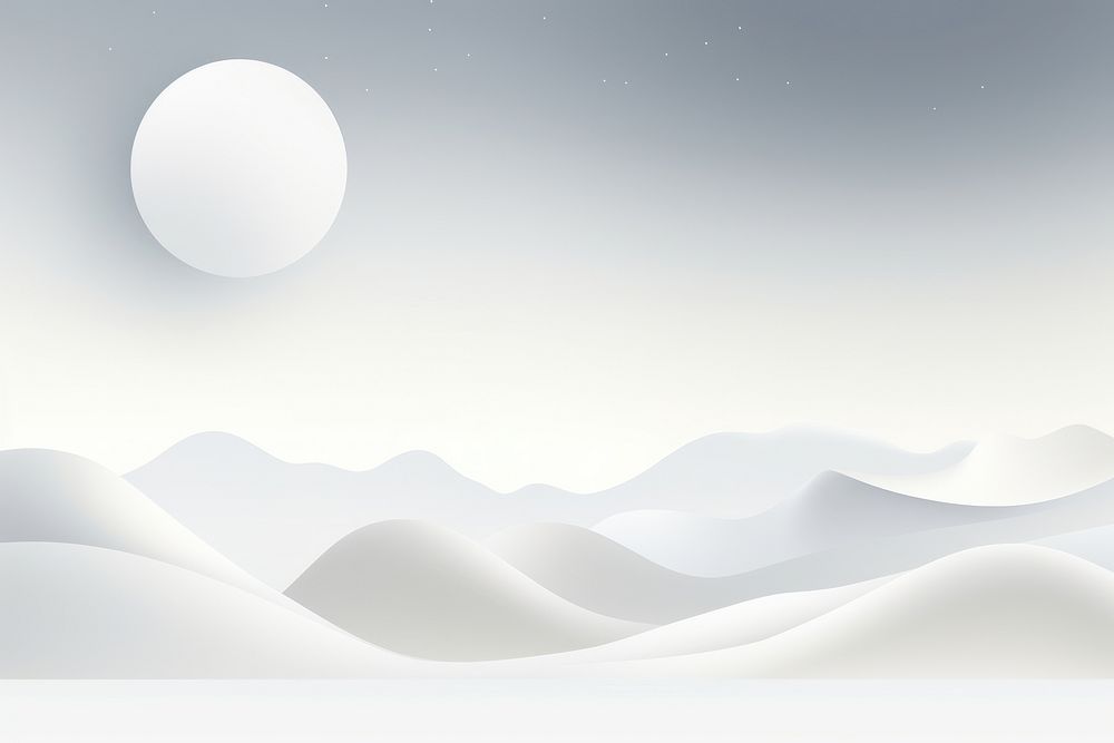 Abstract white illustration background backgrounds nature moon. AI generated Image by rawpixel.