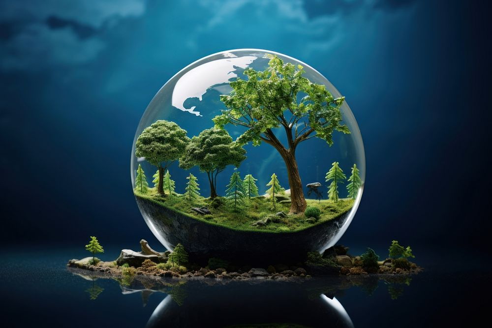Planet outdoors sphere nature. AI generated Image by rawpixel.
