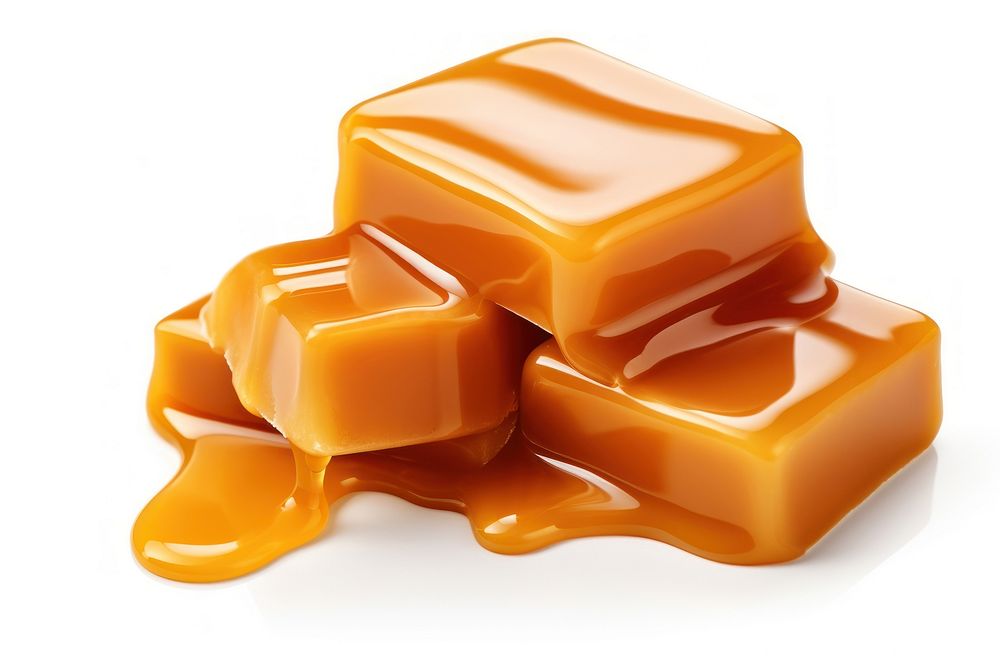 Confectionery dessert caramel candy. AI generated Image by rawpixel.