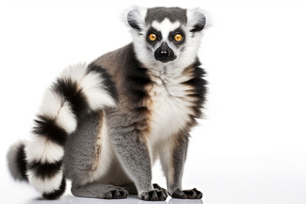 Lemur wildlife animal mammal. AI generated Image by rawpixel.