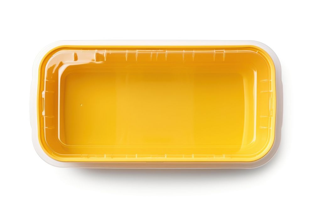 Plastic food box plastic white background rectangle. AI generated Image by rawpixel.