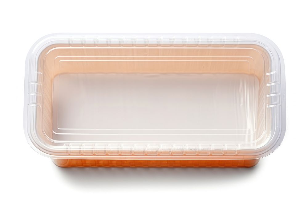Plastic food box plastic white background delivering. AI generated Image by rawpixel.