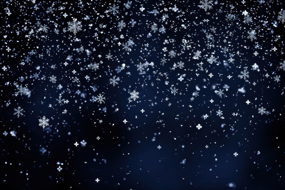 Snow flakes backgrounds outdoors nature. AI generated Image by rawpixel.
